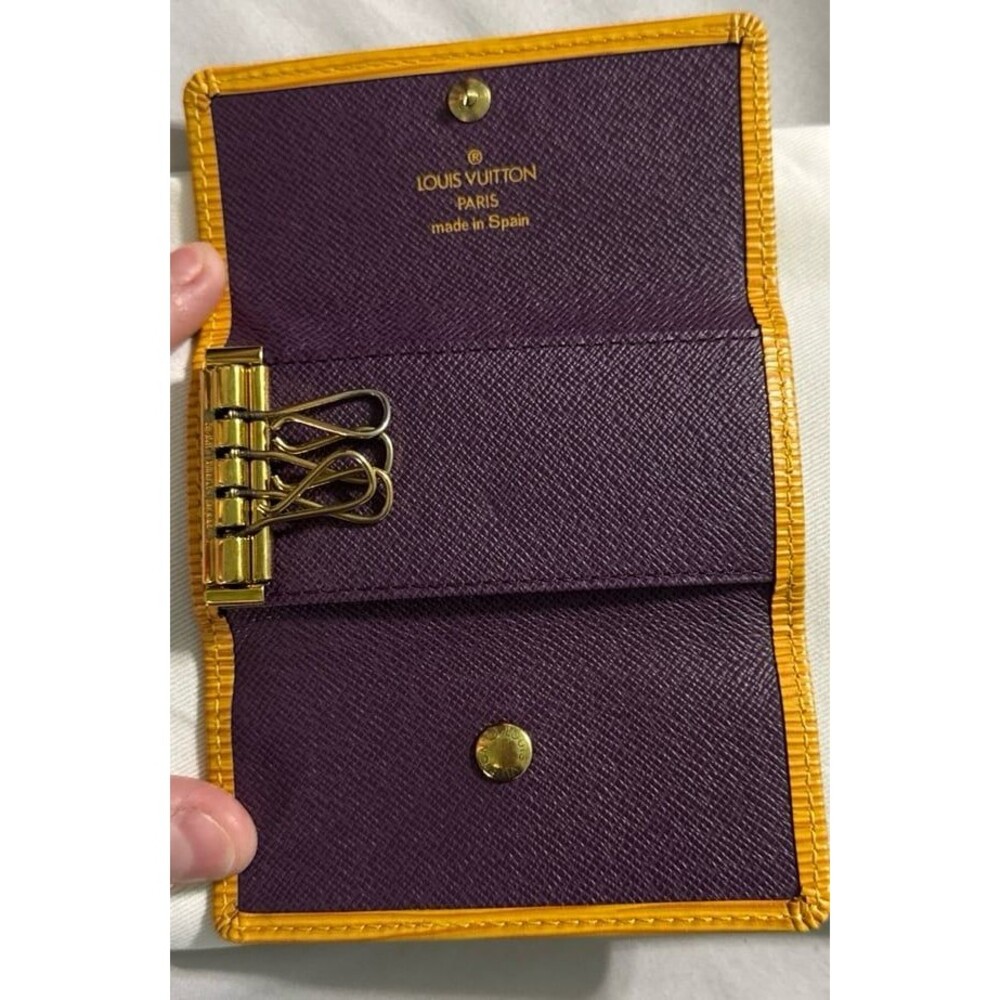 Louis Vuitton Yellow Epi Key Holder LV Epi key holders - Picture 3 of 6